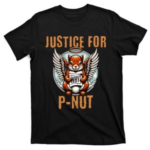 The Squirrel Pnut P’Nut Justice For P Nut Justice For Peanut T-Shirt