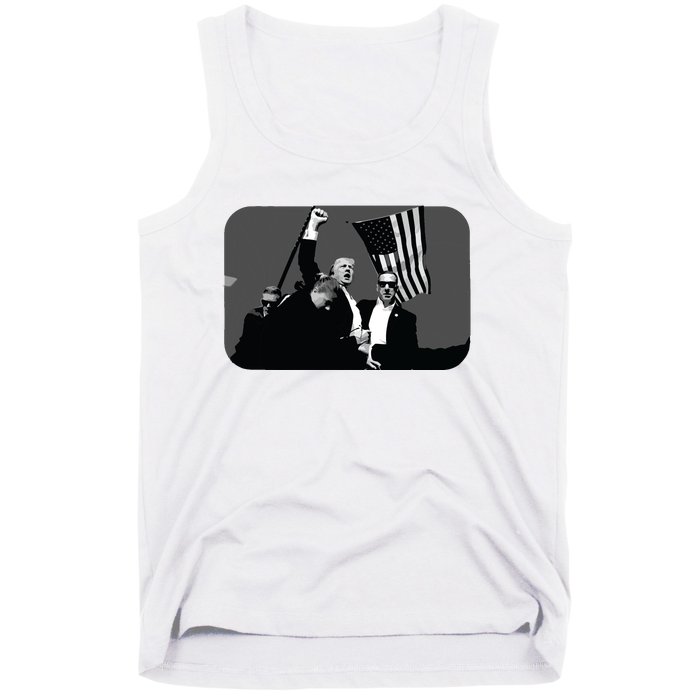 Trump Shot Pennsylvania 14th July Rally Shot Legend Usa 2024 Tank Top