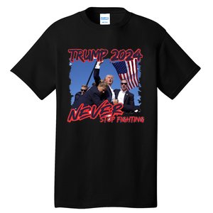 Trump Shooting President Trump Political Trump 2024 Election A Tall T-Shirt