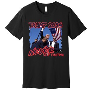 Trump Shooting President Trump Political Trump 2024 Election A Premium T-Shirt