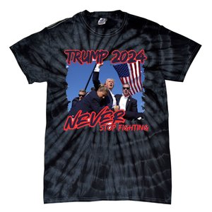 Trump Shooting President Trump Political Trump 2024 Election A Tie-Dye T-Shirt