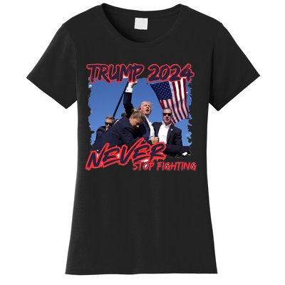 Trump Shooting President Trump Political Trump 2024 Election A Women's T-Shirt