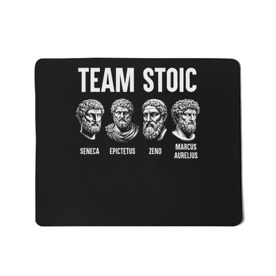 Team Stoic Philosopher Marcus Aurelius Epictetus Seneca Zeno Mousepad