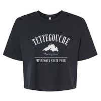 Tettegouche State Park Lake Superior Minnesota Bella+Canvas Jersey Crop Tee