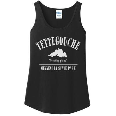 Tettegouche State Park Lake Superior Minnesota Ladies Essential Tank