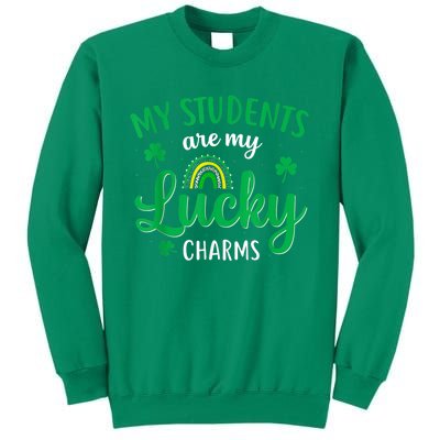 Teacher St Patricks Day My Students Are My Lucky Charms Sweatshirt