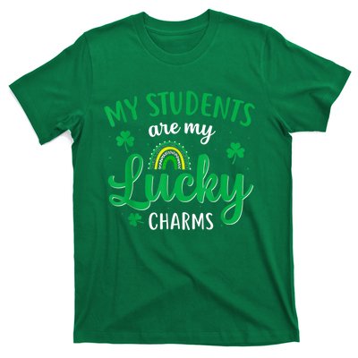 Teacher St Patricks Day My Students Are My Lucky Charms T-Shirt