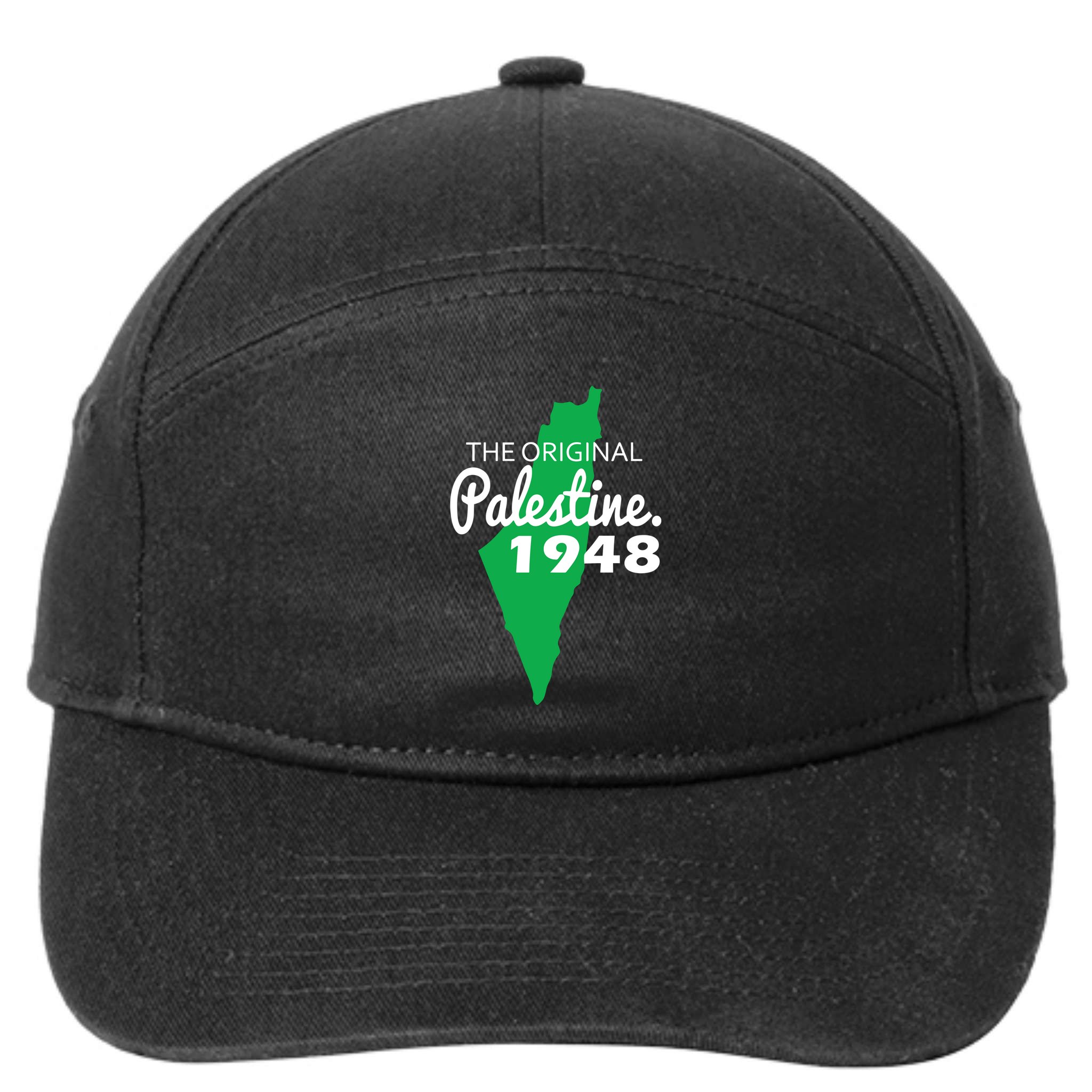 The S Palestine 1948 7-Panel Snapback Hat