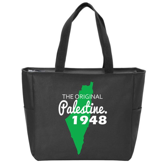 The S Palestine 1948 Zip Tote Bag