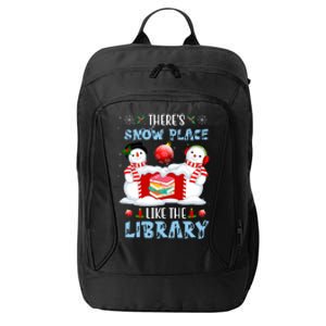 There's Snow Place Like The Library Book Worm Christmas City Backpack