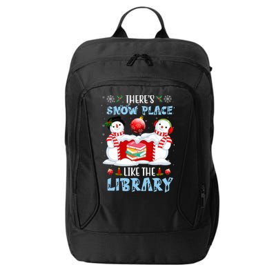 There's Snow Place Like The Library Book Worm Christmas City Backpack