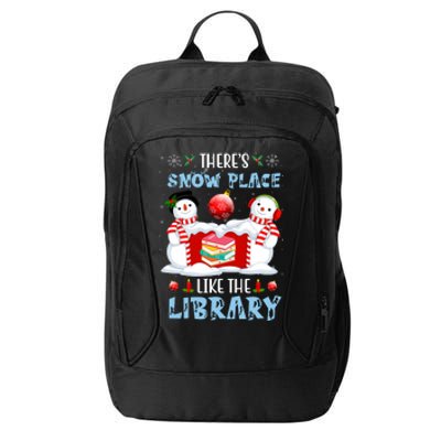 There's Snow Place Like The Library Book Worm Christmas City Backpack