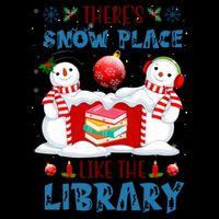 There's Snow Place Like The Library Book Worm Christmas Mug