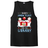 There's Snow Place Like The Library Book Worm Christmas PosiCharge Competitor Tank