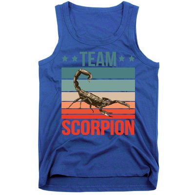 Team Scorpion Quote Animal Scorpion Great Gift Tank Top