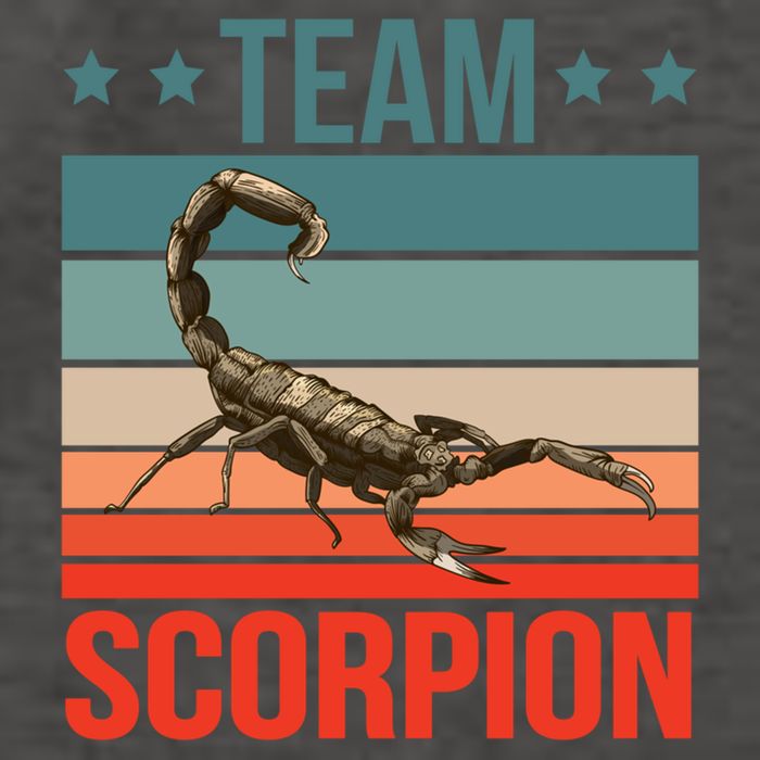 Team Scorpion Quote Animal Scorpion Great Gift Vector Backpack