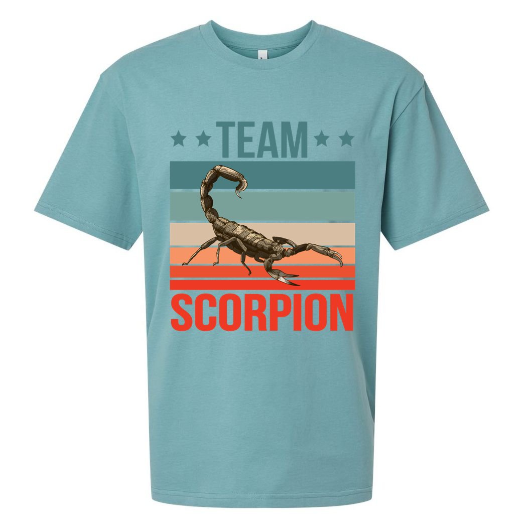 Team Scorpion Quote Animal Scorpion Great Gift Sueded Cloud Jersey T-Shirt