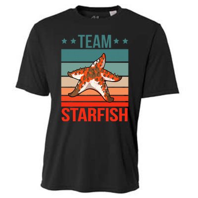 Team Starfish Quote Sea Star Starfish Cooling Performance Crew T-Shirt