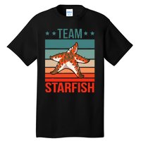 Team Starfish Quote Sea Star Starfish Tall T-Shirt