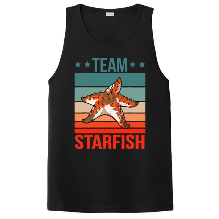 Team Starfish Quote Sea Star Starfish PosiCharge Competitor Tank