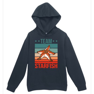 Team Starfish Quote Sea Star Starfish Urban Pullover Hoodie