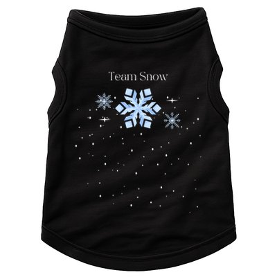 Team Snow Queen Nutcracker Ballet Christmas Snowflake Dancer Gift Doggie Tank