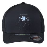 Team Snow Queen Nutcracker Ballet Christmas Snowflake Dancer Gift Flexfit Unipanel Trucker Cap