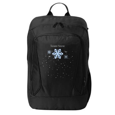 Team Snow Queen Nutcracker Ballet Christmas Snowflake Dancer Gift City Backpack