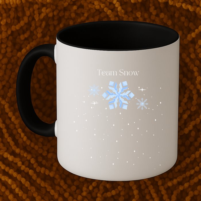Team Snow Queen Nutcracker Ballet Christmas Snowflake Dancer Gift Mug