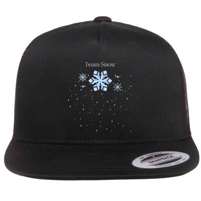 Team Snow Queen Nutcracker Ballet Christmas Snowflake Dancer Gift Flatbill Hat