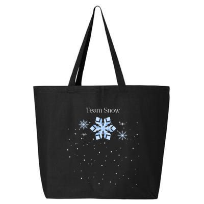 Team Snow Queen Nutcracker Ballet Christmas Snowflake Dancer Gift 25L Jumbo Tote