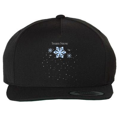 Team Snow Queen Nutcracker Ballet Christmas Snowflake Dancer Gift Wool Snapback Cap