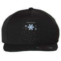 Team Snow Queen Nutcracker Ballet Christmas Snowflake Dancer Gift Wool Snapback Cap