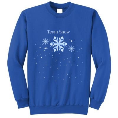 Team Snow Queen Nutcracker Ballet Christmas Snowflake Dancer Gift Sweatshirt
