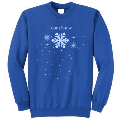 Team Snow Queen Nutcracker Ballet Christmas Snowflake Dancer Gift Sweatshirt