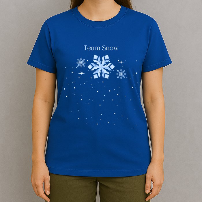 Team Snow Queen Nutcracker Ballet Christmas Snowflake Dancer Gift T-Shirt