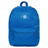 Team Snow Queen Nutcracker Ballet Christmas Snowflake Dancer Gift 16 in Basic Backpack