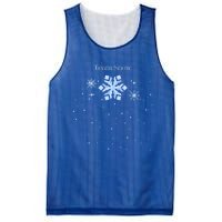 Team Snow Queen Nutcracker Ballet Christmas Snowflake Dancer Gift Mesh Reversible Basketball Jersey Tank