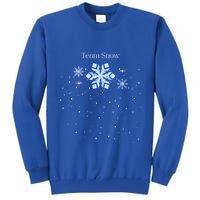 Team Snow Queen Nutcracker Ballet Christmas Snowflake Dancer Gift Tall Sweatshirt
