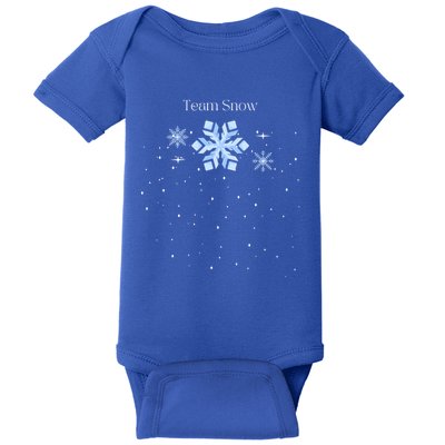Team Snow Queen Nutcracker Ballet Christmas Snowflake Dancer Gift Baby Bodysuit