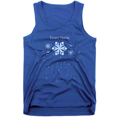 Team Snow Queen Nutcracker Ballet Christmas Snowflake Dancer Gift Tank Top