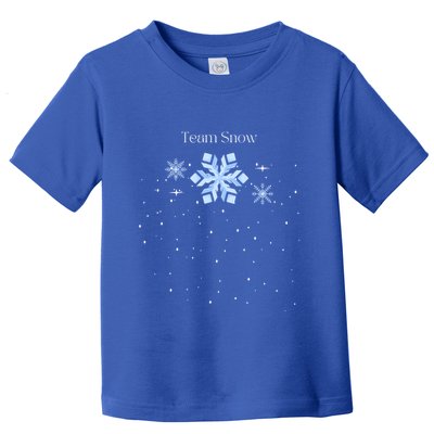 Team Snow Queen Nutcracker Ballet Christmas Snowflake Dancer Gift Toddler T-Shirt
