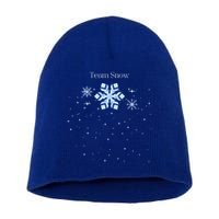 Team Snow Queen Nutcracker Ballet Christmas Snowflake Dancer Gift Short Acrylic Beanie