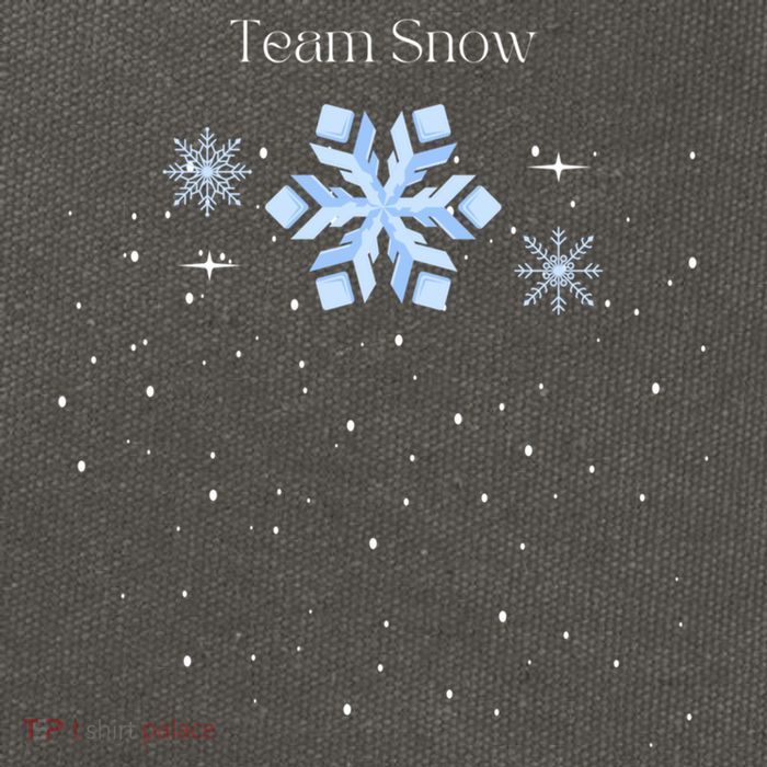 Team Snow Queen Nutcracker Ballet Christmas Snowflake Dancer Gift Cotton Canvas Backpack
