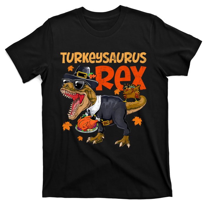 Turkey Saurus Rex Thanksgiving Dinosaur Turkey T-Shirt