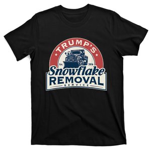 TrumpS Snowflake Removal Service Funny Trump 2024 Gift Love T-Shirt