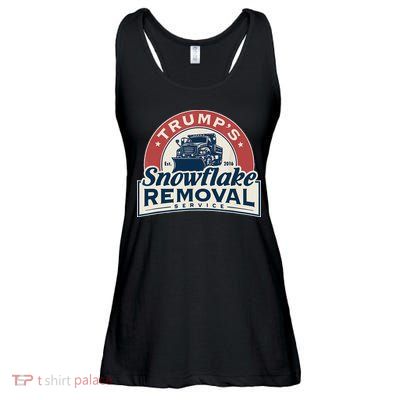 TrumpS Snowflake Removal Service Funny Trump 2024 Gift Love Ladies Essential Flowy Tank