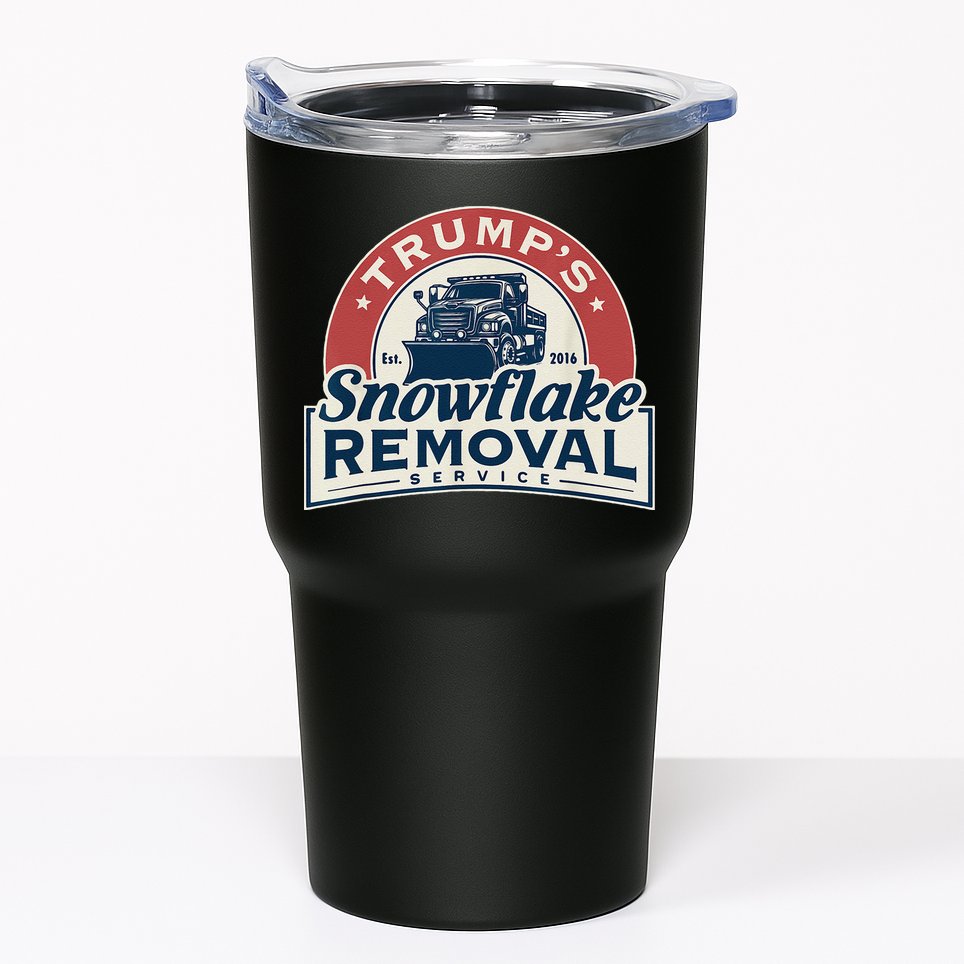 TrumpS Snowflake Removal Service Funny Trump 2024 Gift Love Tumbler