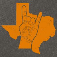 Texas State Rock N Roll Cotton Canvas Backpack