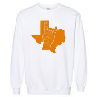 Texas State Rock N Roll Garment-Dyed Sweatshirt